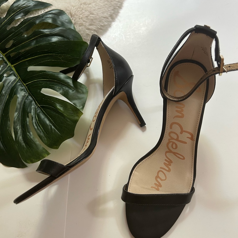 Sam Edelman Black Heels